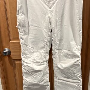 Columbia women's snow pants- White Xl